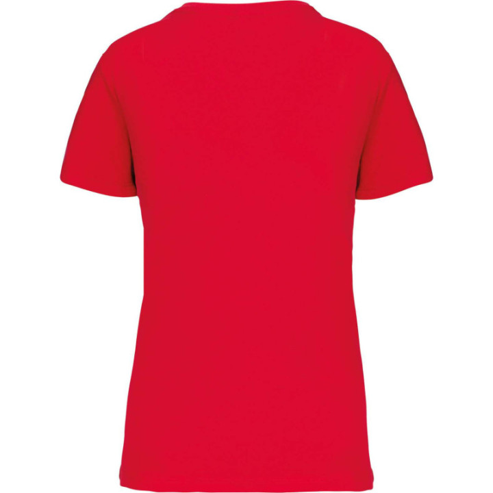 T-shirt bio col v femme