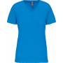 T-shirt bio col v femme