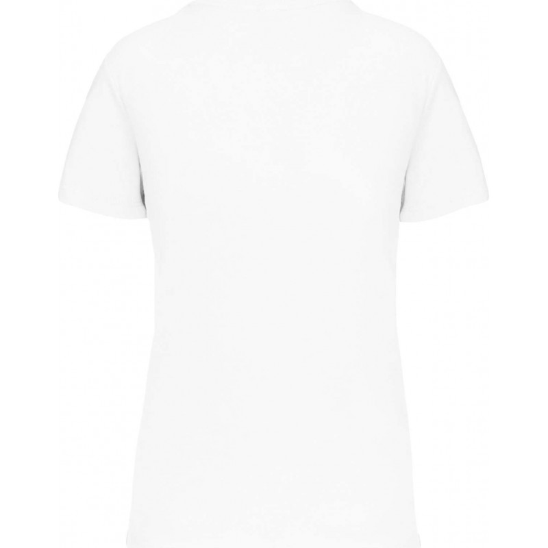 T-shirt bio col v femme