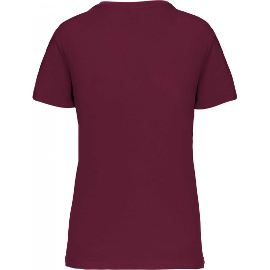 T-shirt bio col v femme