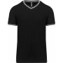 T-shirt maille piquée col V homme