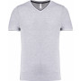 T-shirt maille piquée col V homme