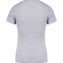 T-shirt maille piquée col V femme