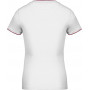 T-shirt maille piquée col V femme