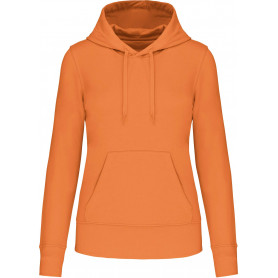 Sweat-shirt à capuche femme tissu écoresponsable