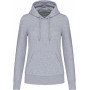 Sweat-shirt à capuche femme tissu écoresponsable