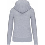 Sweat-shirt à capuche femme tissu écoresponsable