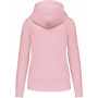 Sweat-shirt à capuche femme tissu écoresponsable