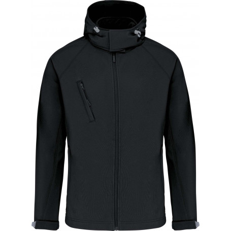 Veste homme à capuche en Softshell