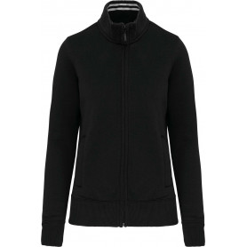 Veste molleton zippée femme