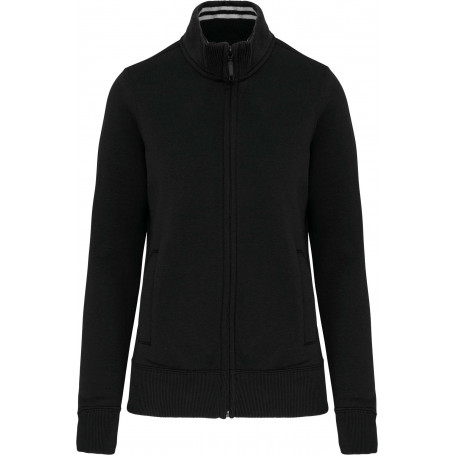 Veste molleton zippée femme