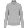 Veste molleton zippée femme