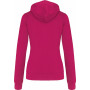 Sweat-shirt capuche contrastée femme