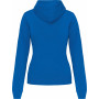 Sweat-shirt capuche contrastée femme