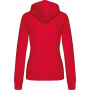 Sweat-shirt zippé capuche femme