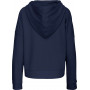 Sweat-shirt capuche femme en coton bio