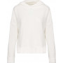 Sweat-shirt capuche femme en coton bio