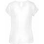 T-shirt crêpe manches courtes femme