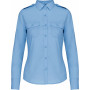 Chemise pilote manches longues femme