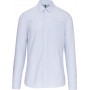 Chemise oxford lavée manches longues homme