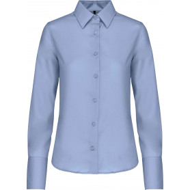 Chemise femme manches longues sans repassage kariban