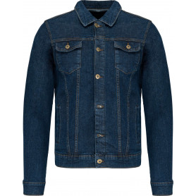 Blouson jeans denim non doublé homme