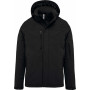 Parka softshell doublée capuche homme KARIBAN