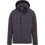 Parka softshell doublée capuche homme KARIBAN