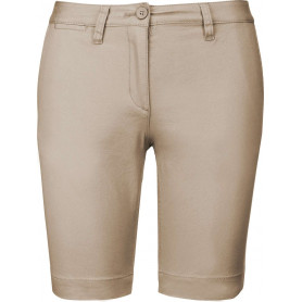 Bermuda chino femme