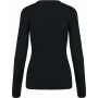 Pull femme col v