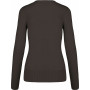 Pull femme col v