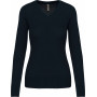 Pull femme col v