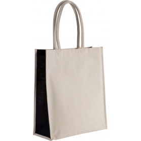 Sac cabas en coton / jute - 23 L KIMOOD