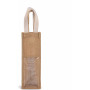 Sac porte bouteille en jute KIMOOD