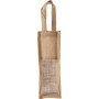 Sac porte bouteille en jute KIMOOD