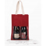 KI0268 - Sac porte bouteilles en jute KIMOOD