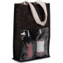 KI0268 - Sac porte bouteilles en jute KIMOOD