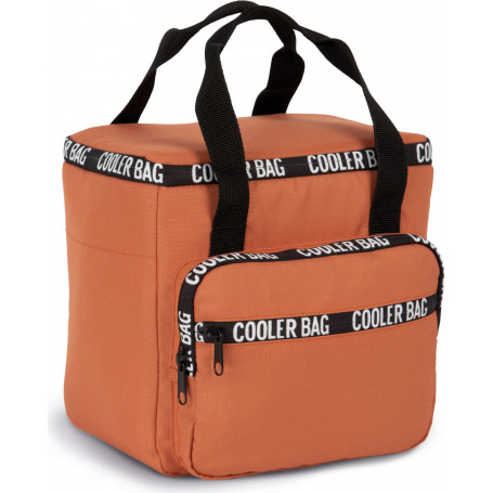 Sac isotherme recyclé avec poche frontale