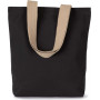 Sac shopping recyclé à fond plat