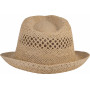 Chapeau de paille style Panama