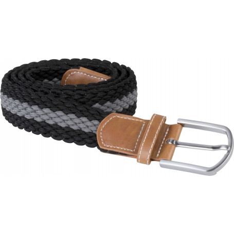 Ceinture tressée élastiquée K-UP