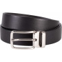 Ceinture classique en cuir pleine fleur, largeur 30mm