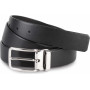 Ceinture classique en cuir pleine fleur, largeur 30mm