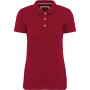 Polo vintage manches courtes femme