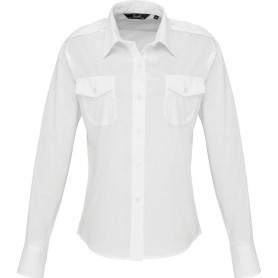 Chemise femme Pilote manches longues