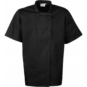 Veste mixte de cuisinier m.courtes premier