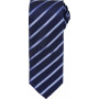 Cravate rayée sport