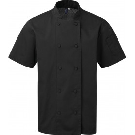 Veste chef cuisinier manches courtes