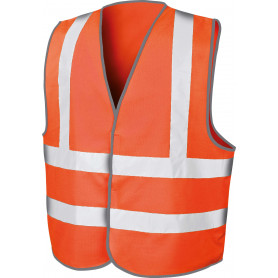 Gilet de sécurité haute visibilité fluo EN20471 Classe 2