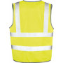 Gilet de sécurité haute visibilité fluo EN20471 Classe 2